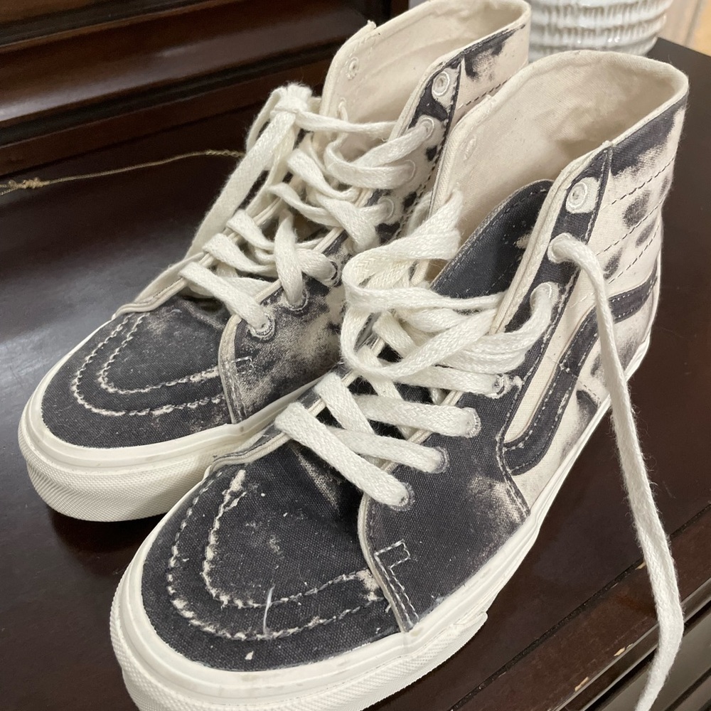 Vans high top sneakers size womens 8